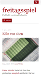 Mobile Screenshot of freitagsspiel.de
